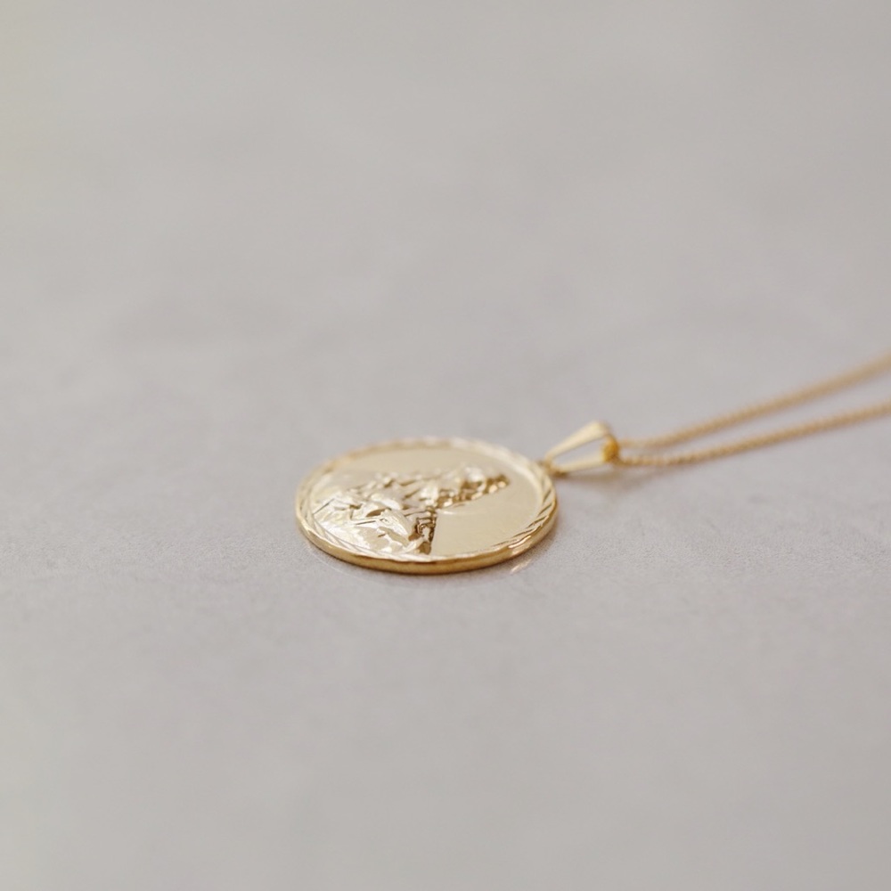 Men’s Jesus Necklace | 18k Gold Filled - Picture 3 of 7
